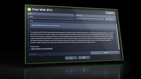NVIDIA Unveils Chat with RTX - A Game Changer for AI Chatbots